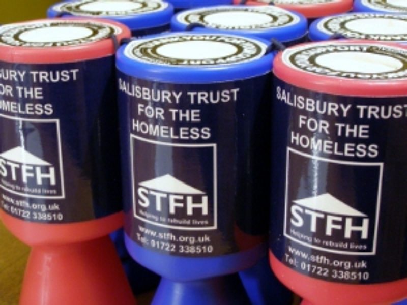 STFH collecting tins